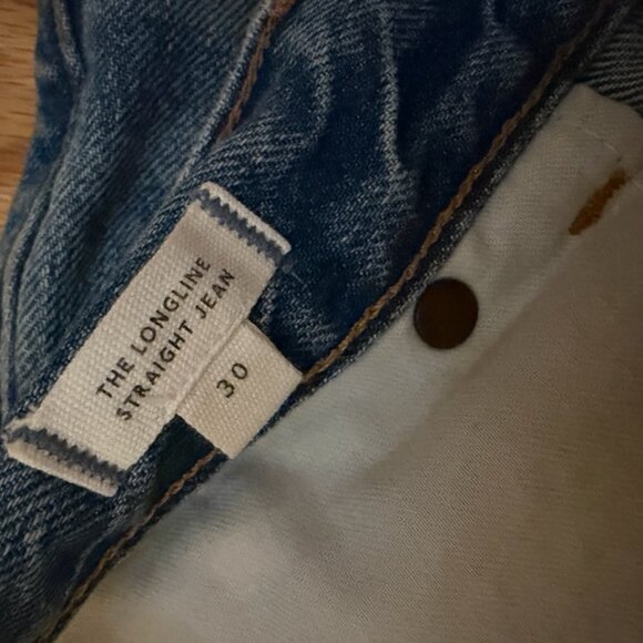 Madewell The Longline Straight Jean - Picture 3 of 5